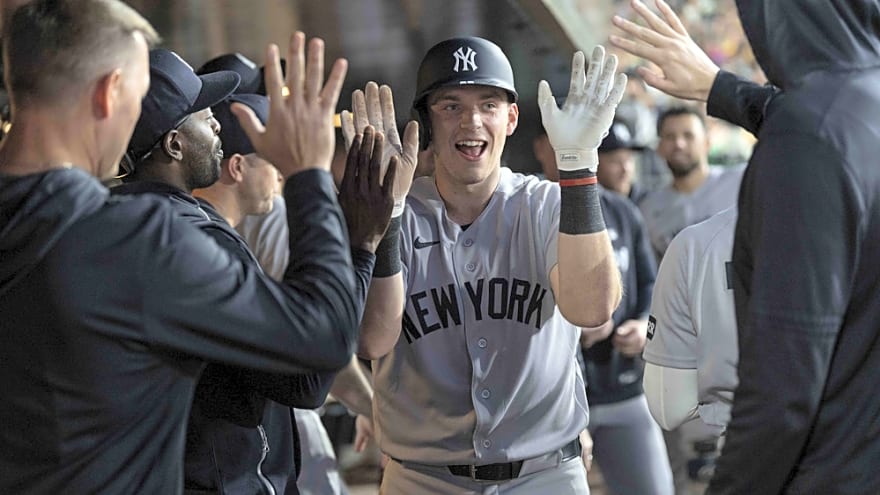 Yankees erupt for 13 runs in a single inning against the Athletics