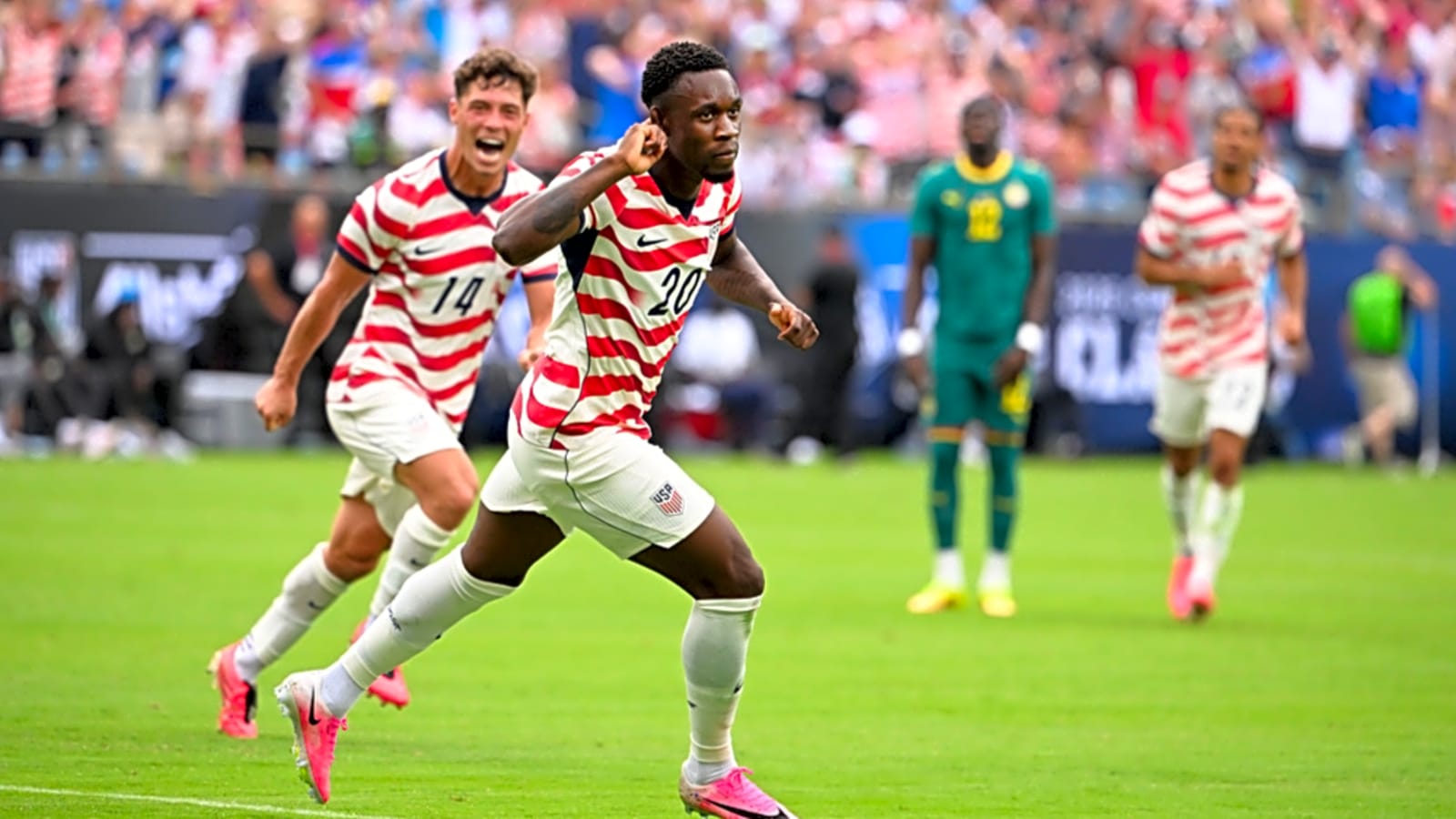 The US Takes Downs Senegal in 5-goal Thriller