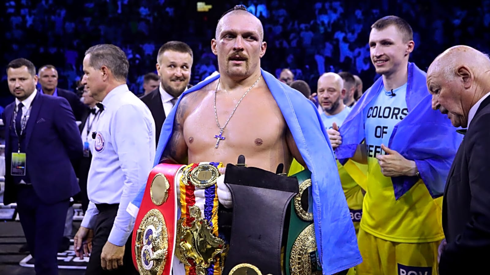 Oleksandr Usyk could be serious about MMA fight with Jake Paul