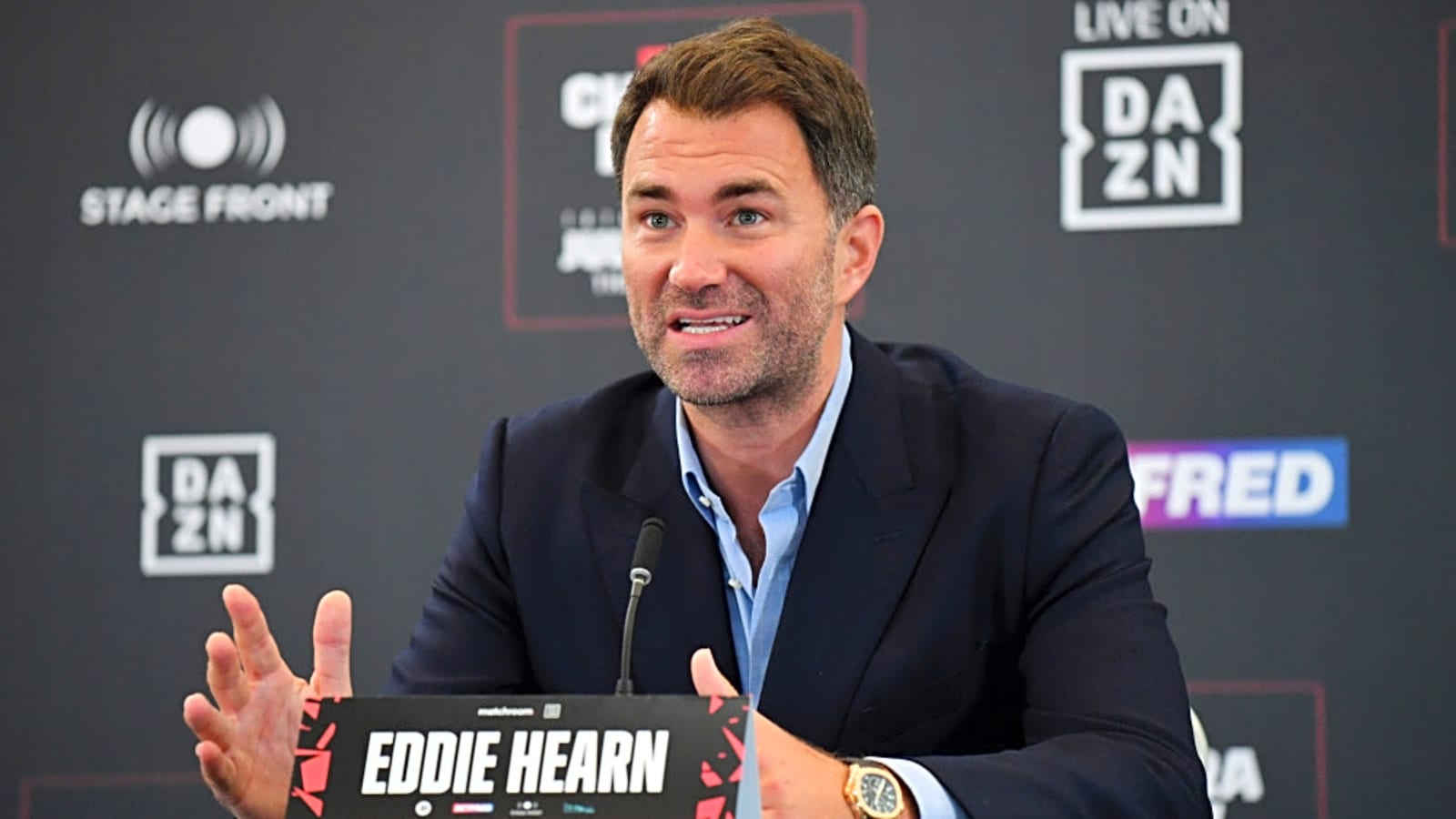 Eddie Hearn wants to fight Dana White