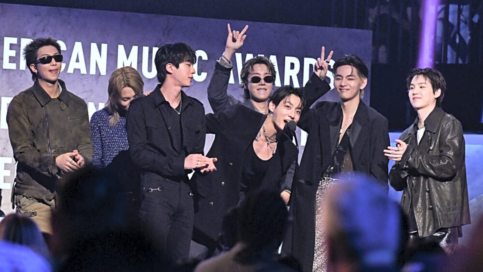 BTS enjoy success at the American Music Awards