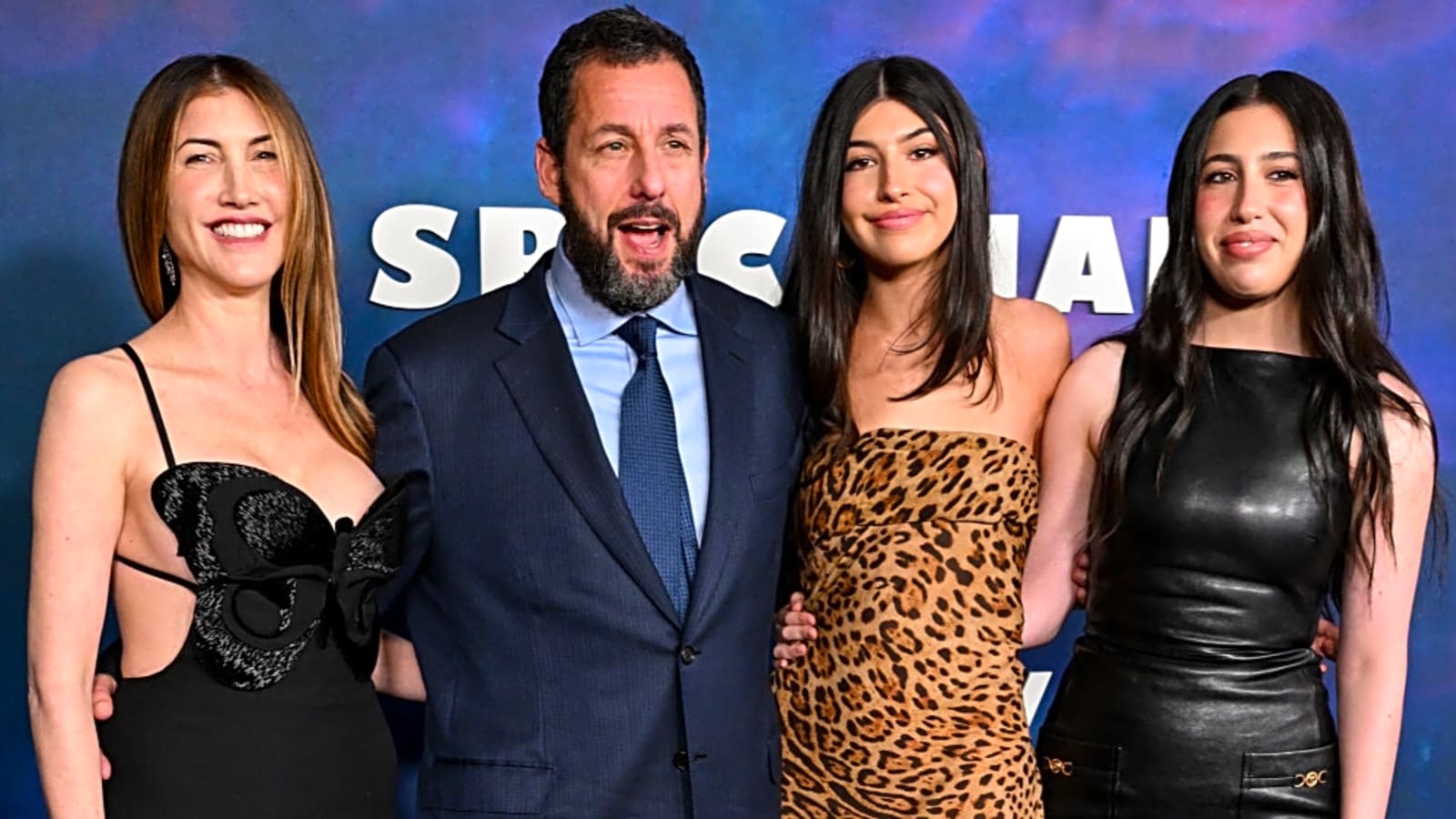 Adam Sandler couldn't be happier