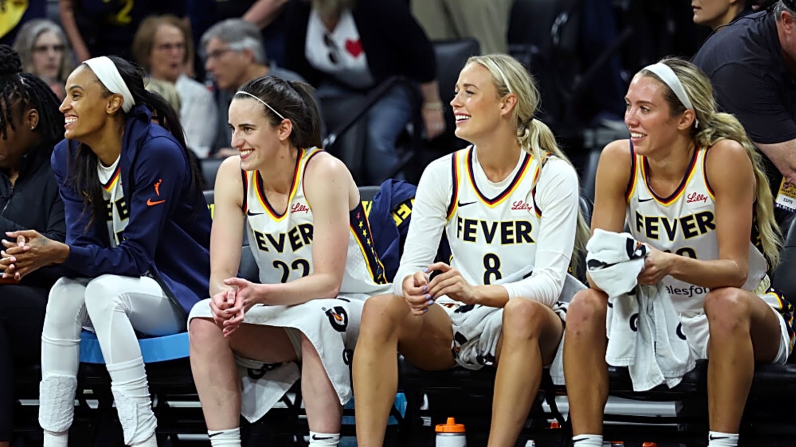 Caitlin Clark Uses 1 Word To Describe Fever Teammate Sophie Cunningham
