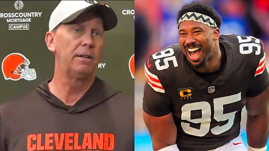 Browns Head Coach Drops Clear Hint That Myles Garrett Is Officially Done In Cleveland 