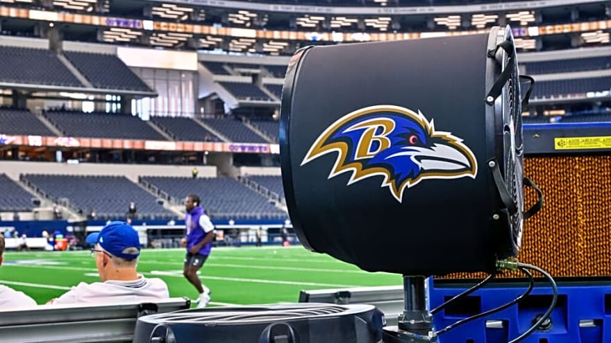 Baltimore Ravens Offensive Star Carted Off With Scary Injury At Joint Practice