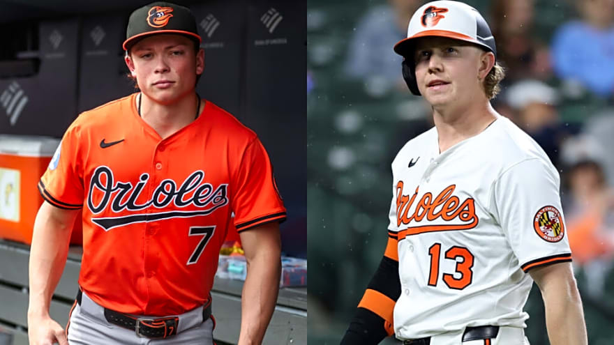 Baltimore Orioles Report: Jackson Holliday And Heston Kjerstad Injury Update