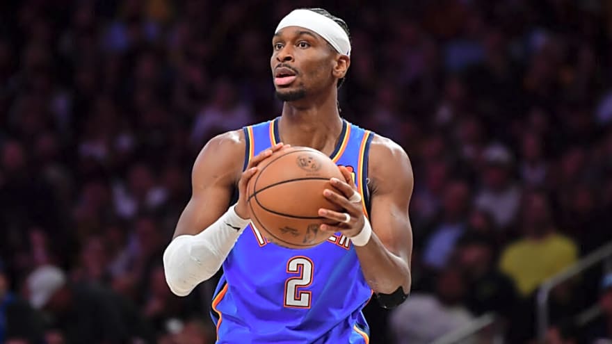 Spurs Fan Trolls Shai Gilgeous-Alexander With Ridiculous Courtside Prop