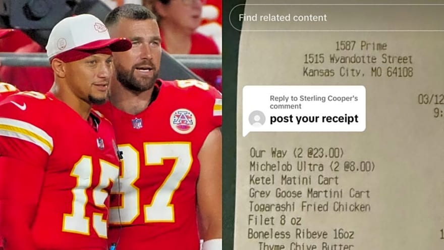 Travis Kelce & Patrick Mahomes’ Steakhouse Gets Ripped Apart In Scathing Review 