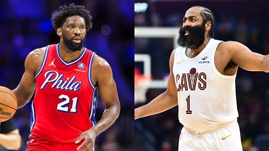 Joel Embiid Appears to Break the Ice With James Harden Ahead of Cavaliers-76ers Clash