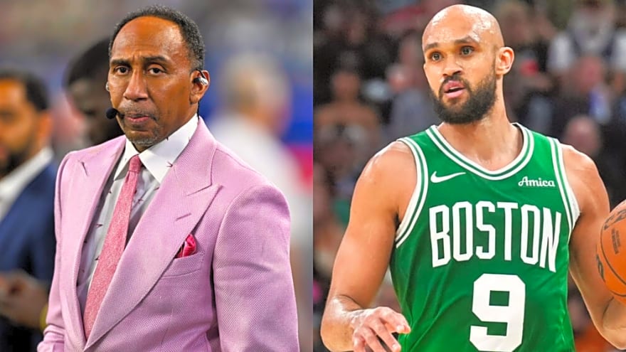 Derrick White Unfollows Stephen A. Smith, and ESPN Host Has a Very Telling Reaction