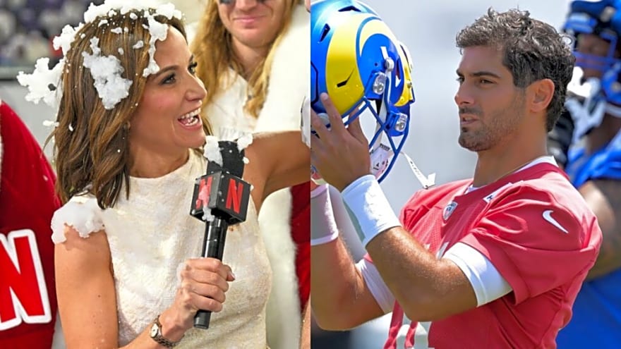 Dianna Russini’s Story About Talking To Jimmy Garoppolo The Night Before Her Wedding Is Raising Some Major Red Flags 