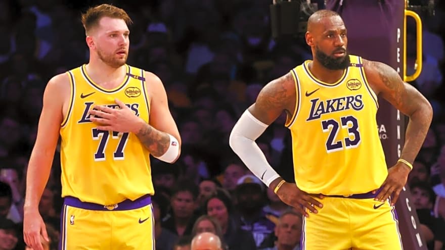 Luka Doncic’s Game-Winner vs. Nuggets Has LeBron James Dropping an F-Bomb During Postgame Interview