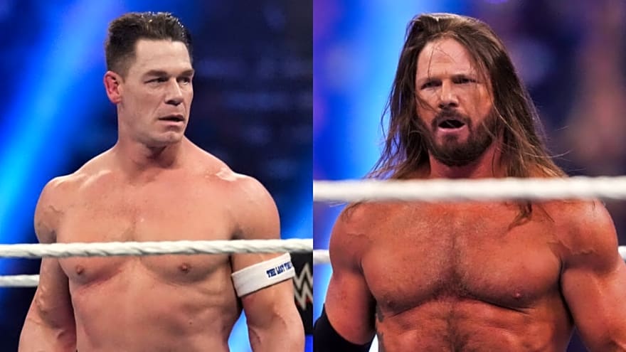John Cena Says AJ Styles Wasn’t Planned as His WWE Crown Jewel Opponent