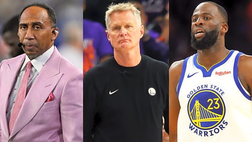Stephen A. Smith Calls Out Draymond Green Over Blunt Comments on Steve Kerr 'Hindering' His Offense