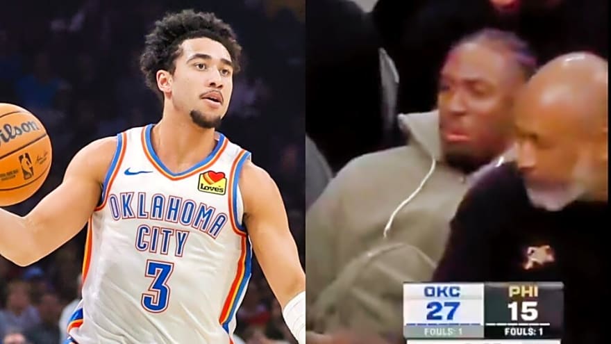 Camera Catches Tyrese Maxey’s Unfiltered Reaction as Jared McCain Torches 76ers