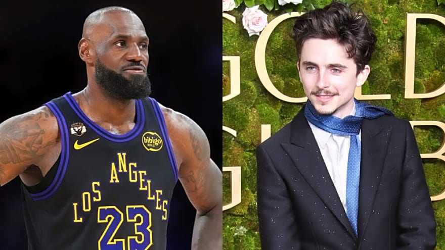 Timothee Chalamet’s Bold LeBron James Biopic Pitch Sparks Hilarious Back-and-Forth With the Lakers Star