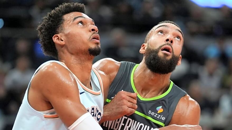 Victor Wembanyama Reportedly Makes Bold Defensive Claim About Rudy Gobert