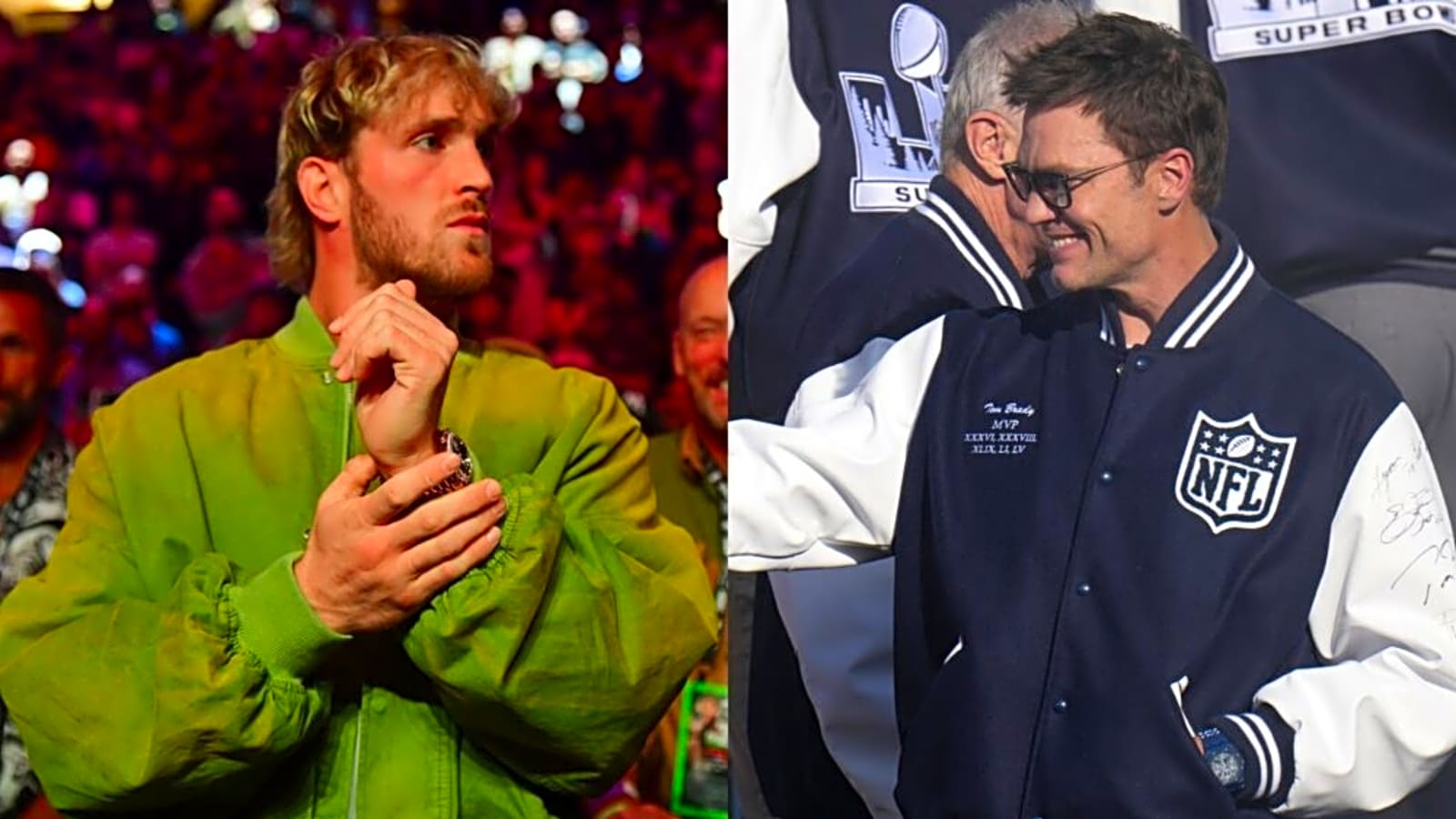Tom Brady Roasts Logan Paul To His Face For Ducking Fight With Le’Veon Bell