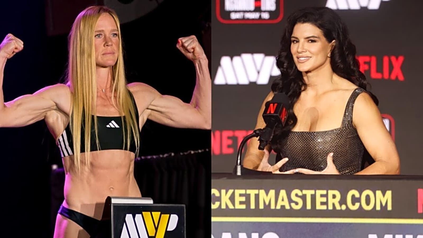 Holly Holm Receives Heartfelt Message From Gina Carano After Emotional Post-Fight Remarks