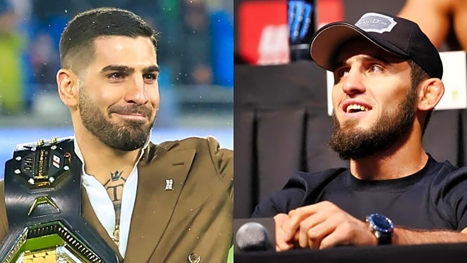 Ilia Topuria Gives Credit to Islam Makhachev’s Fighting Skills