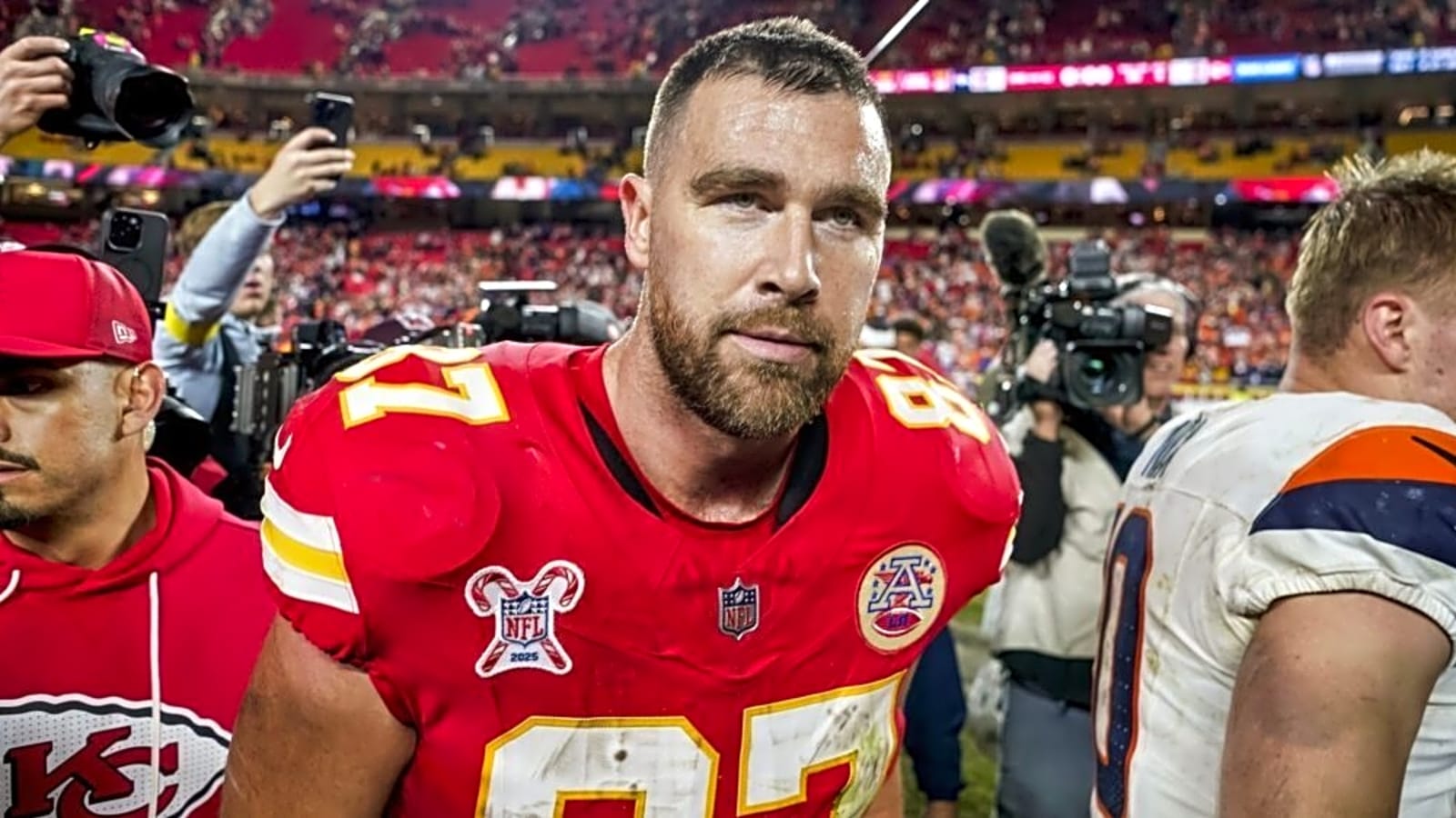 Travis Kelce Smacked a Female Fan in the Head with a Golf Ball