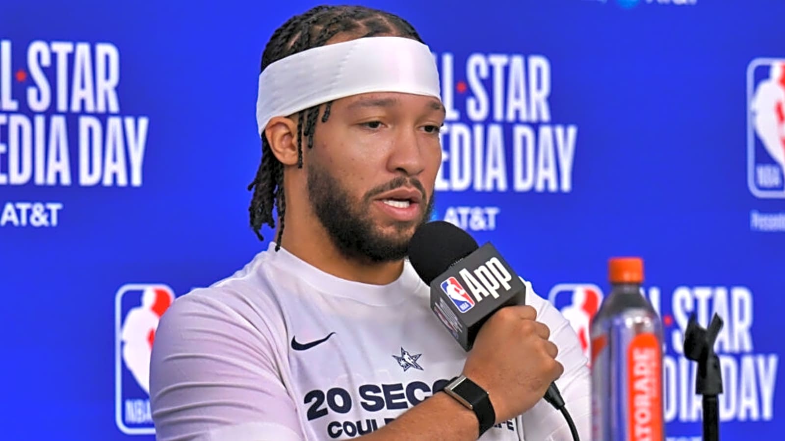 Jalen Brunson Remains Unimpressed Despite Winning Shooting Stars Event