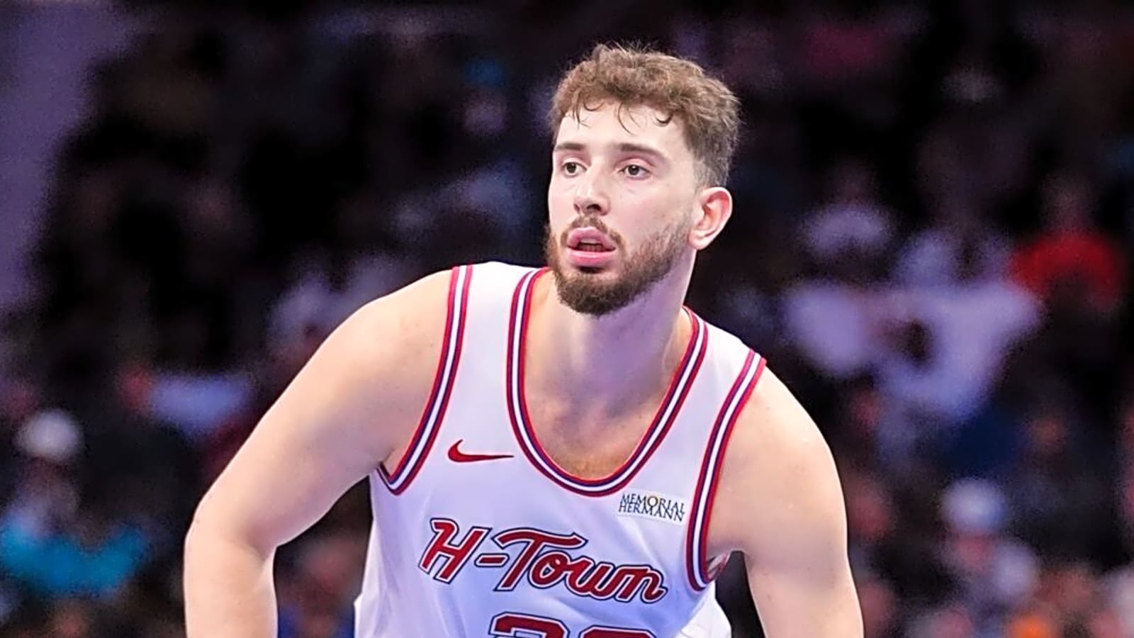 Cameras Caught Alperen Sengun’s Bleeding Mouth After Ridiculous Block That Sent Rockets to OT