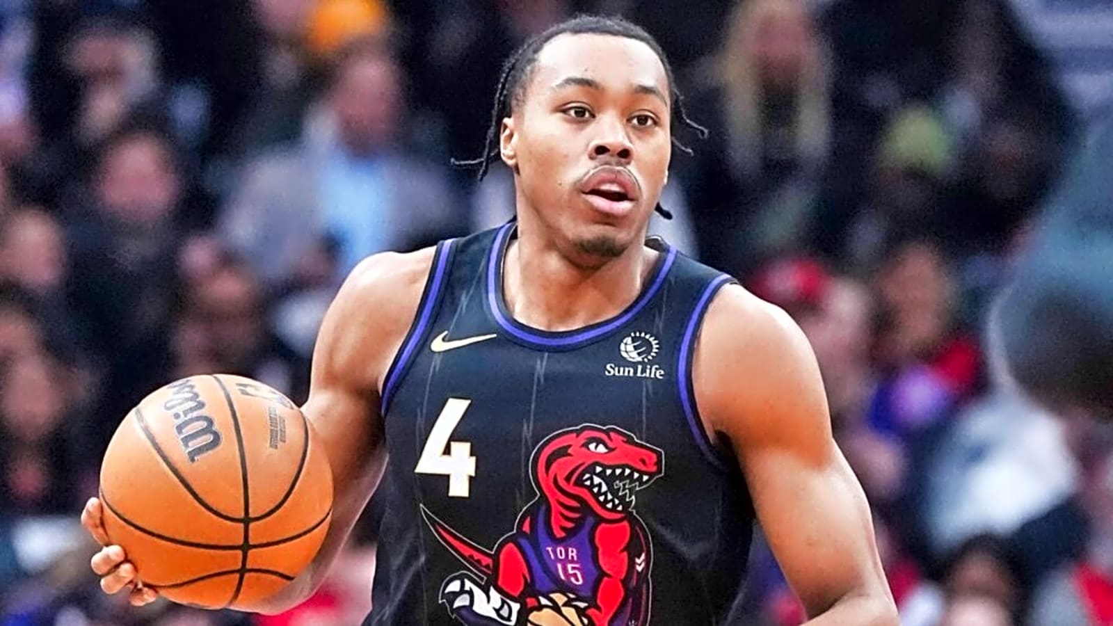 Cameras Catch Exact Moment Scottie Barnes and the Raptors Learn He’s an All-Star 