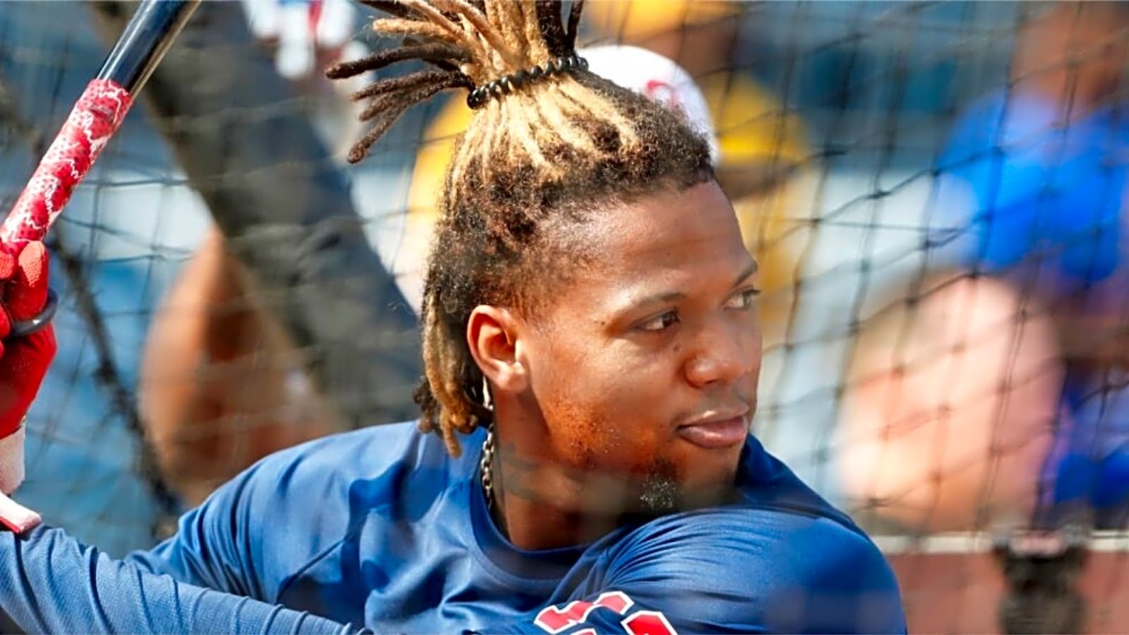 Cameras Catch Ronald Acuna Jr. in Awkward Dugout Moment 