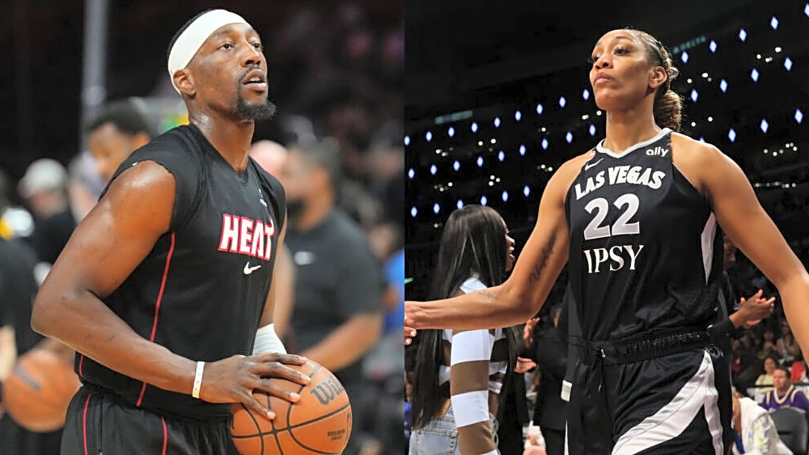 Bam Adebayo Has Hilarious Reaction to A’ja Wilson’s Viral Free Throw Moment