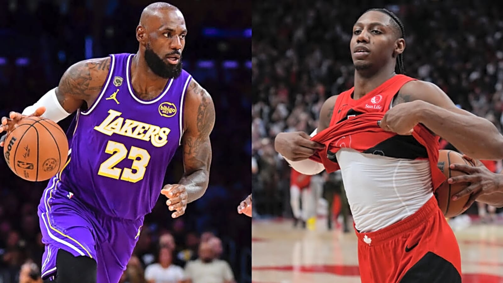 LeBron James Shouts Out RJ Barrett With Hilarious Kawhi Leonard Reference for Game-Winner vs. Cavaliers