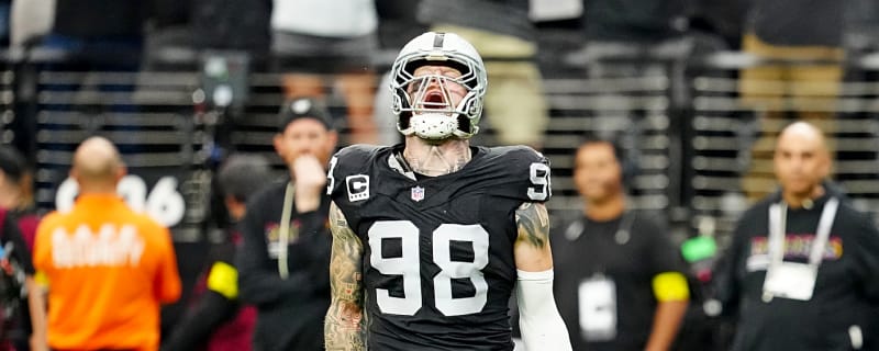 Maxx Crosby speaks out amid tension with Raiders, trade buzz