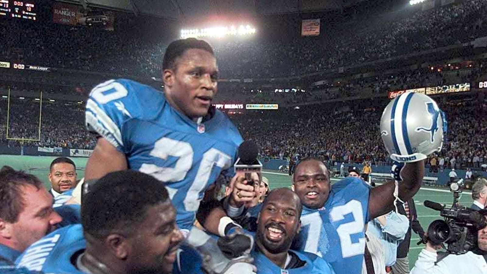 Detroit Lions legend Barry Sanders has let a terrifying personal experience guide him to advocate for a very important cause