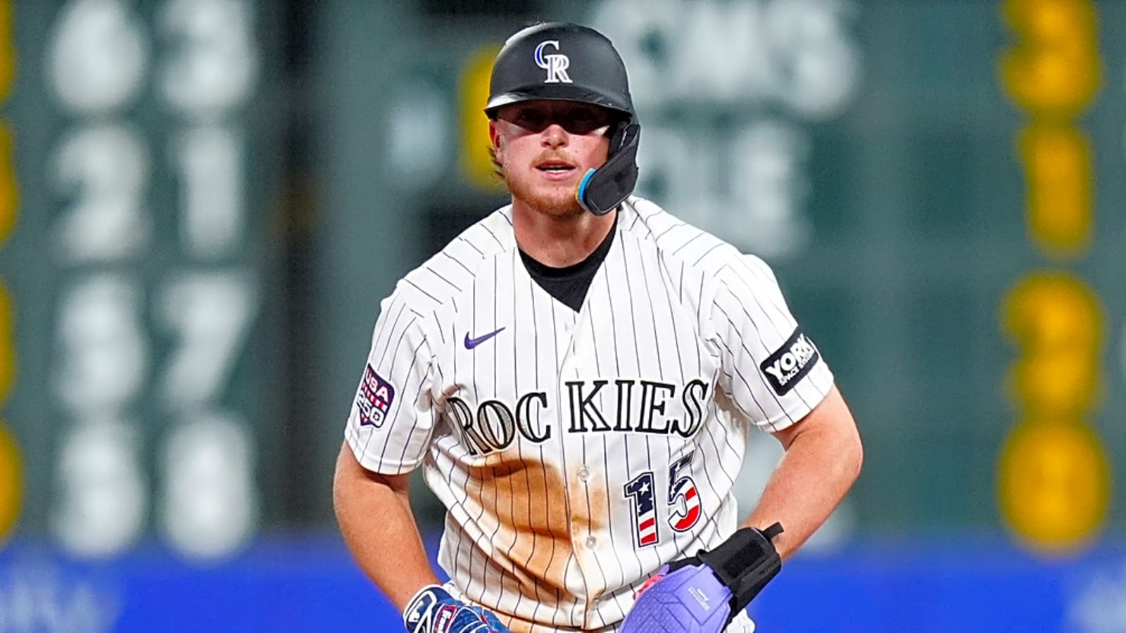 Hunter Goodman enhances trade value with historic three-HR game