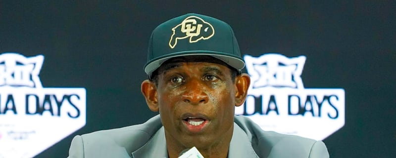 Deion Sanders reacts to son Shilo getting cut