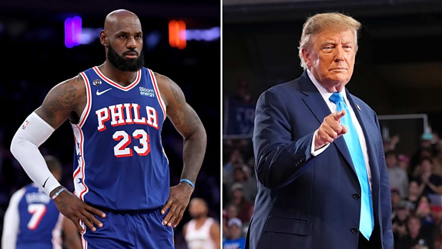 LeBron James Reacts to Donald Trump Blasting Him Over National Anthem