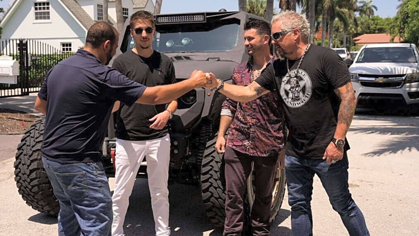 ‘Truck Dynasty’: Guy Fieri & Shaq Burn Rubber in ‘Property Brothers’ New Discovery Show