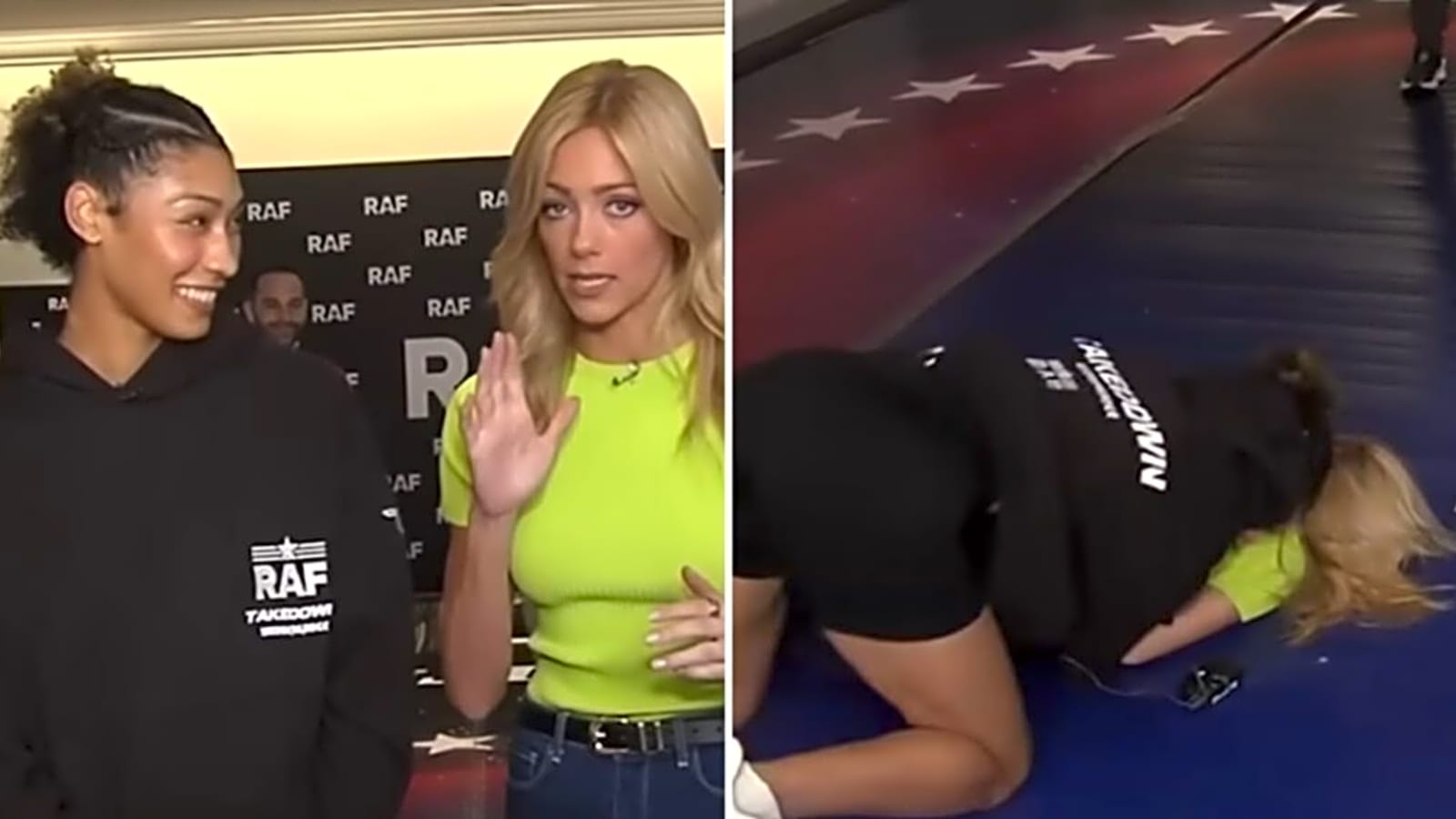 Fox News Journalist Abby Hornacek Body-Slammed by Wrestler on Live TV