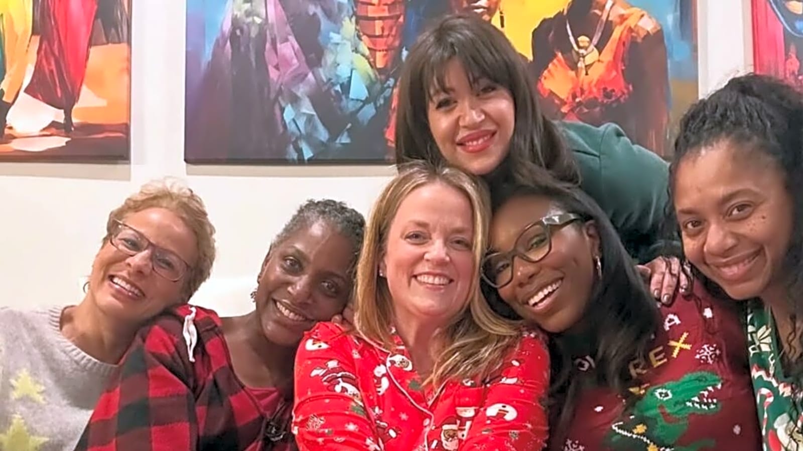 QVC Hosts Celebrate the Holidays With Festive Pajama Party