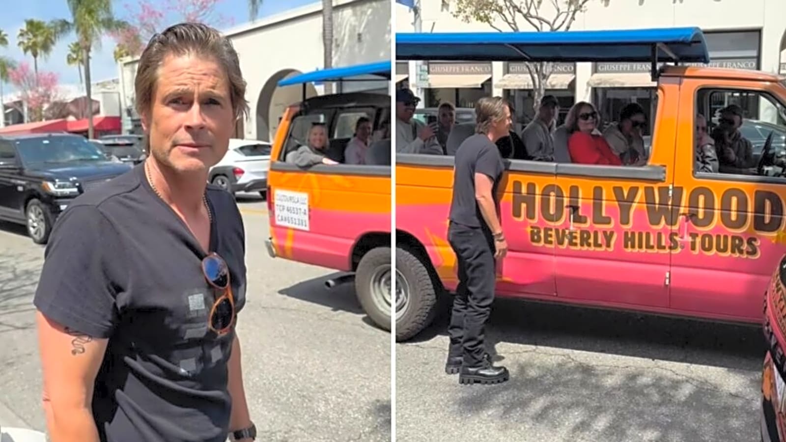 Rob Lowe Gets Mistaken for John Stamos by Tour Bus Driver – See His Reaction