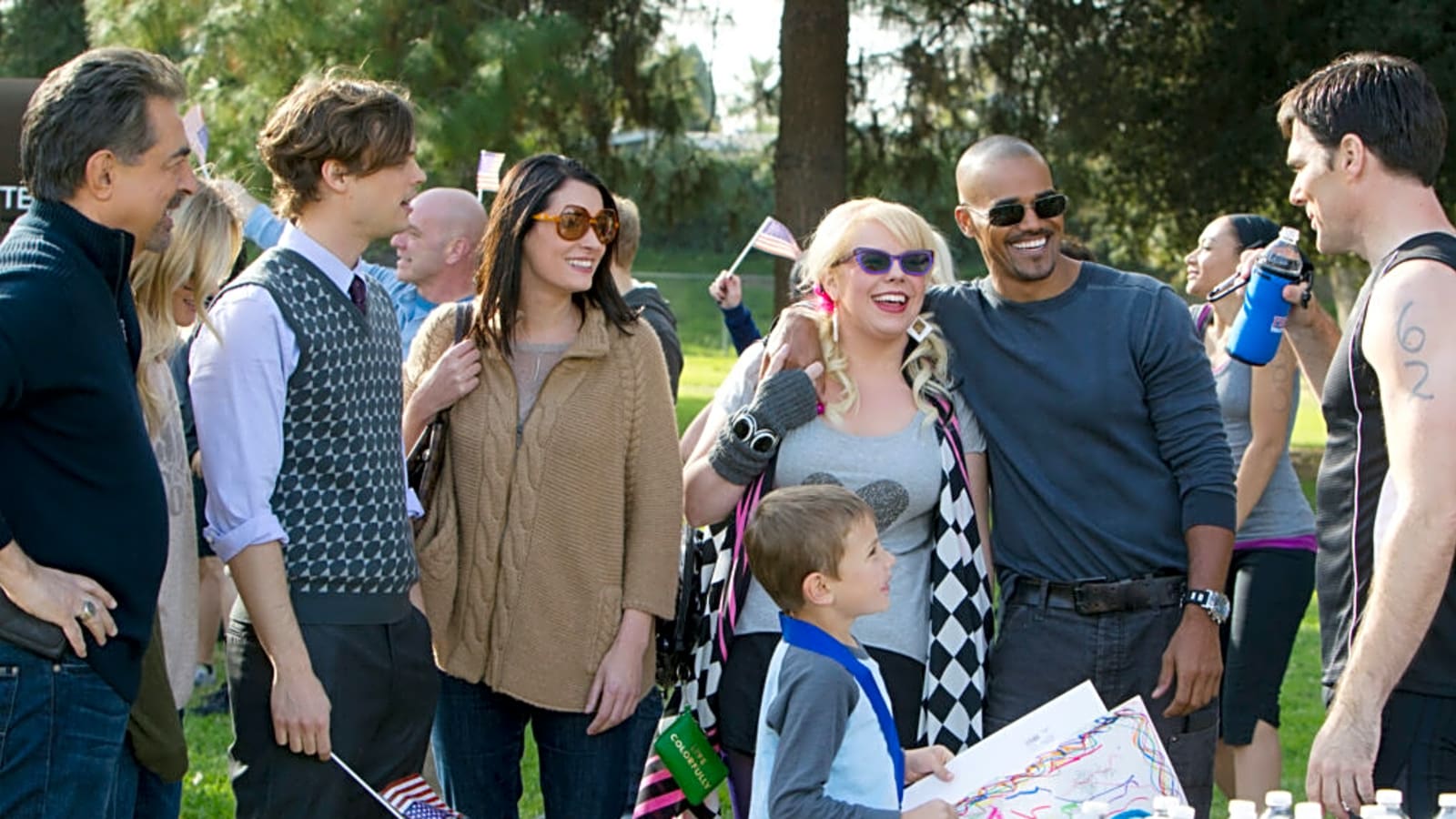 ‘Criminal Minds’ Stars Kirsten Vangsness & Shemar Moore Reunite