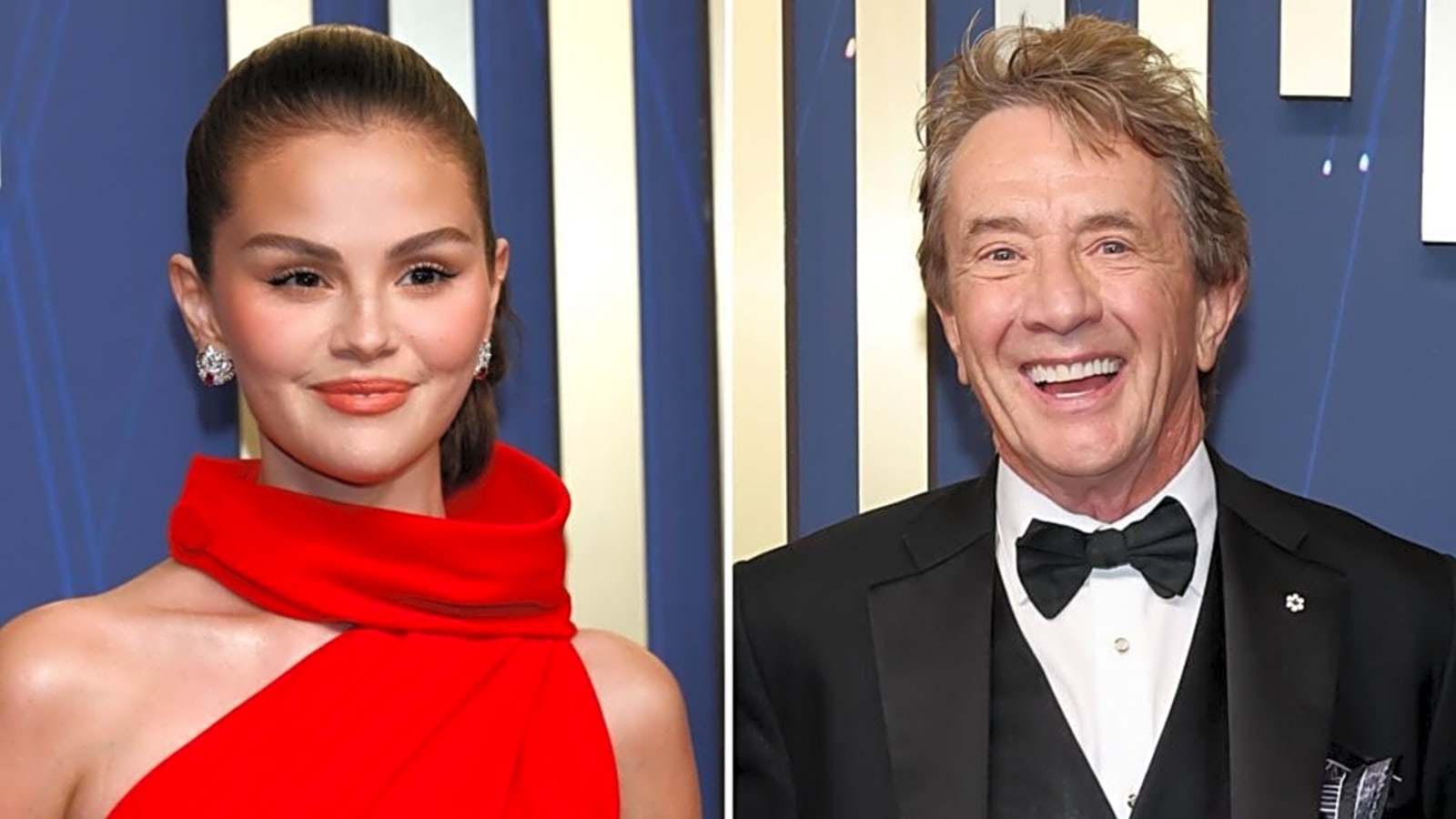 Selena Gomez Has Sweet Reaction to Martin Short Texting Meryl Streep at Emmys