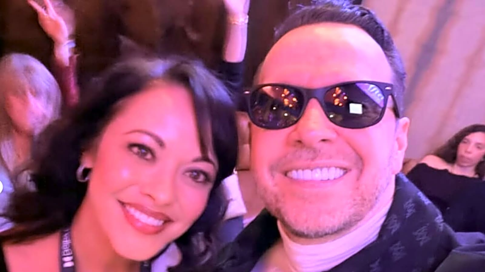‘Blue Bloods’ Costars Marisa Ramirez & Donnie Wahlberg Have Valentine’s Day Reunion