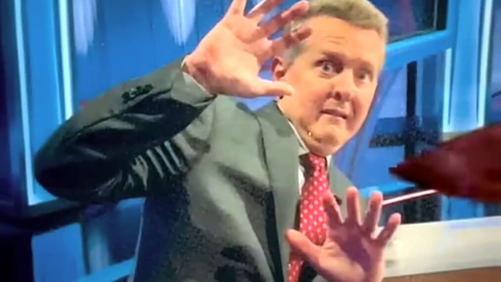 ‘Jeopardy!’: Ken Jennings Almost Gets Stabbed As Show Participates In ‘Real or Cake’ Trend