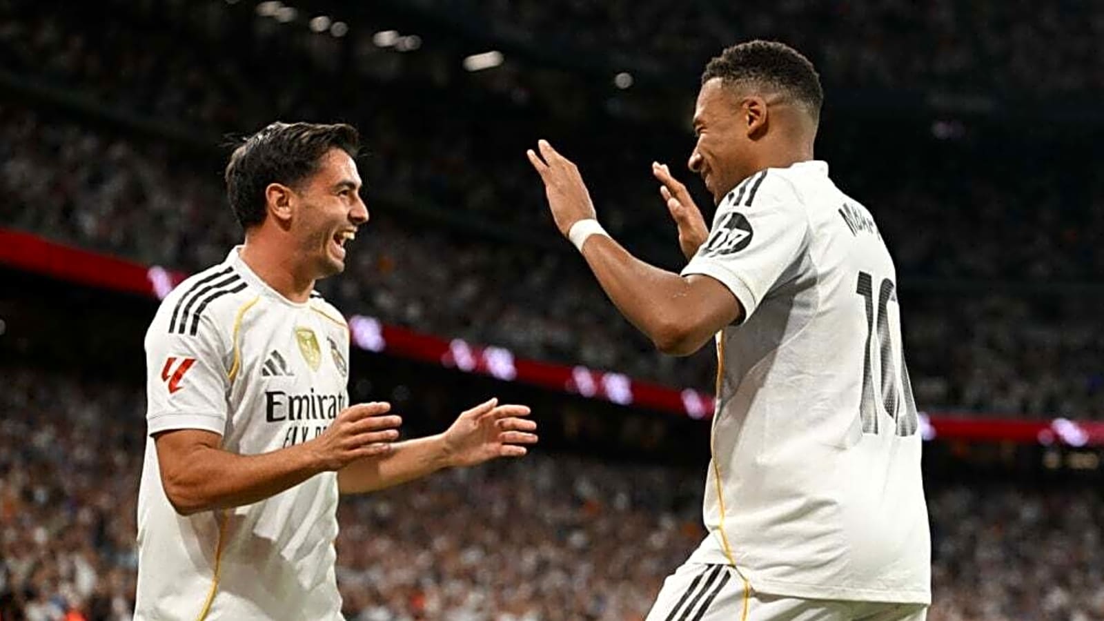 Kylian Mbappe’s latest stunt must have brought back AFCON final memories for Brahim Diaz