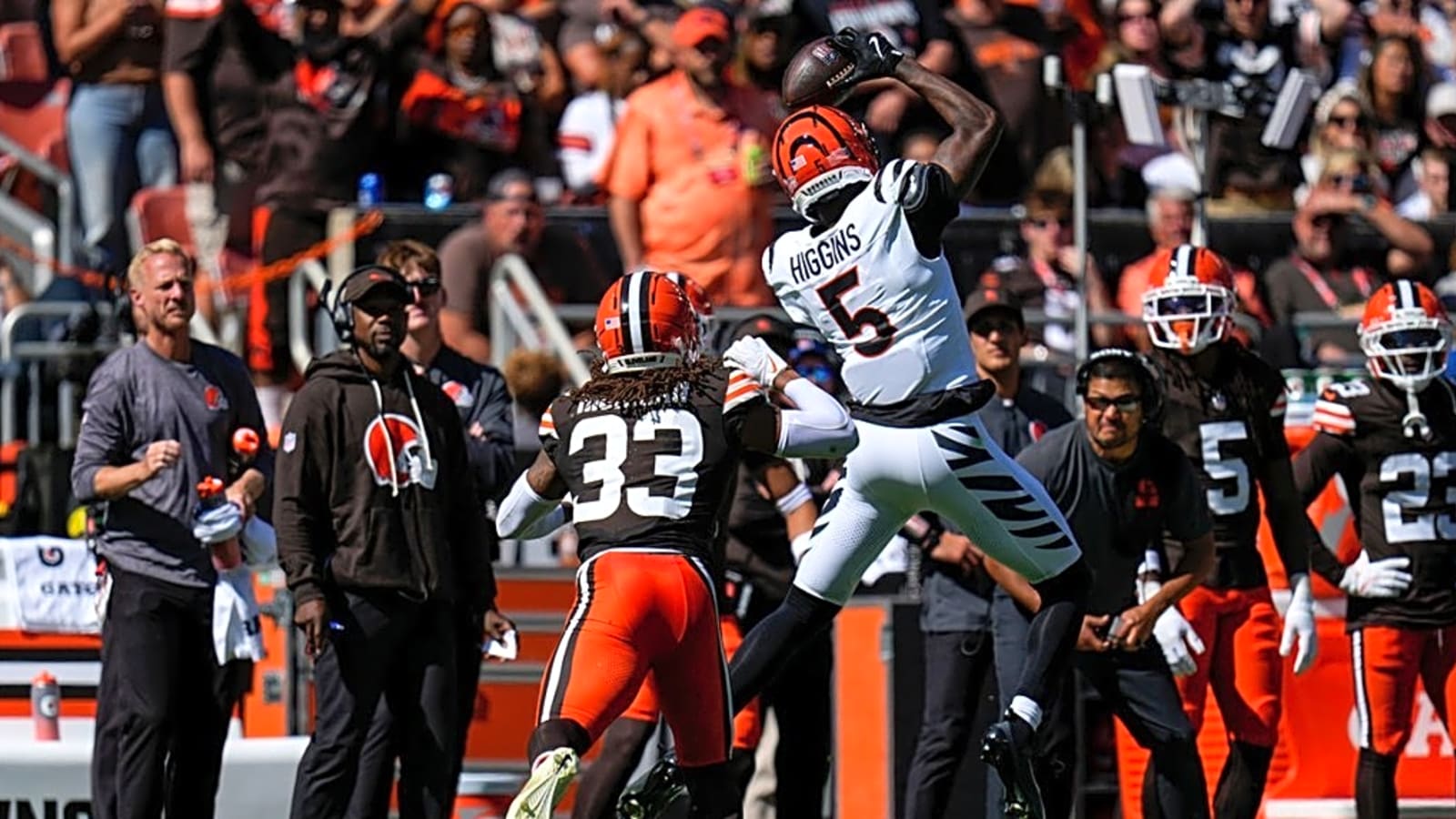 Bengals’ Tee Higgins couldn’t believe the terrible offensive stats from Week 1