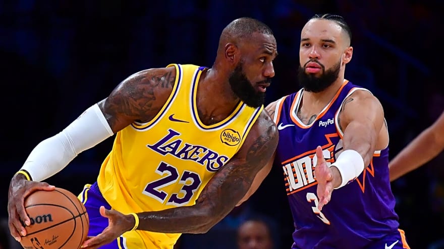 Watch: Dillon Brooks trolls LeBron James with shoulder shrug after slam