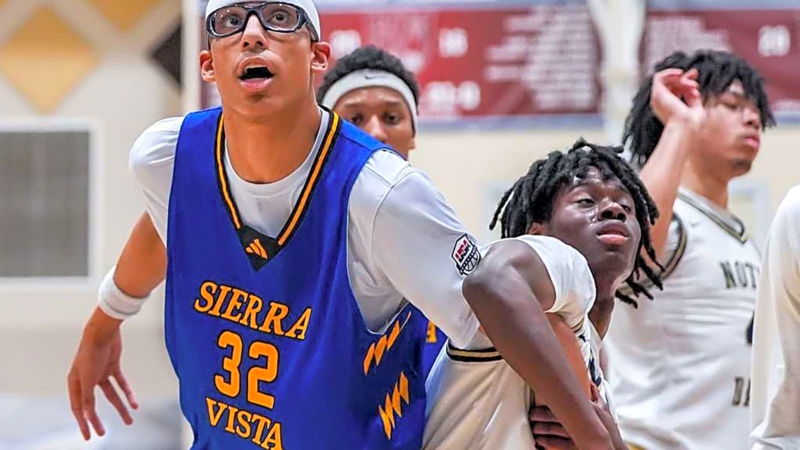 BYU four-star center Xavion Staton arrives in Provo