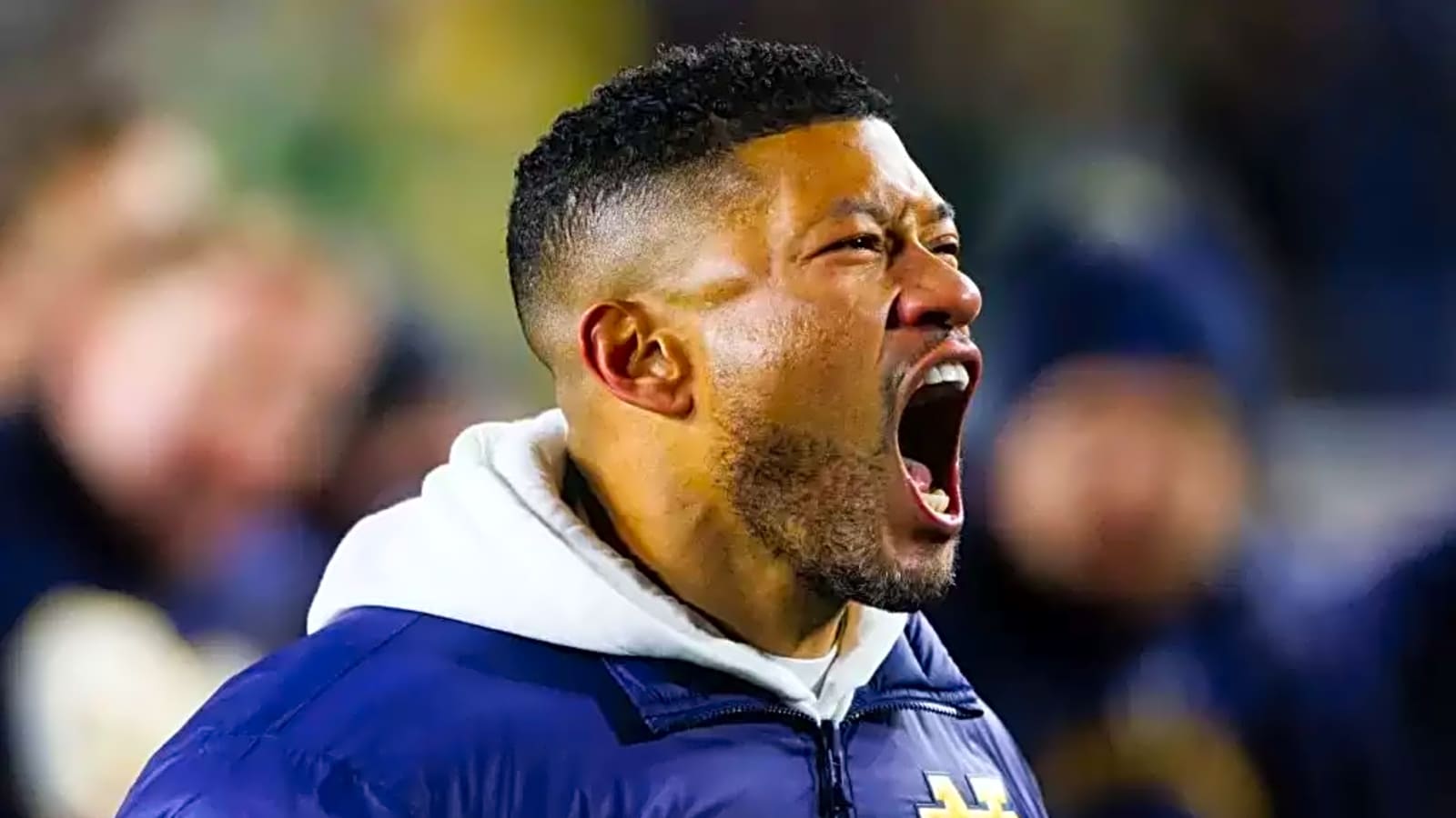 Notre Dame coach Marcus Freeman asked about Steelers gig