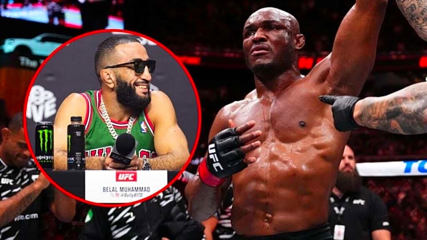 Belal Muhammad puts aside heated feud to give honest praise for Kamaru Usman’s UFC Atlanta win